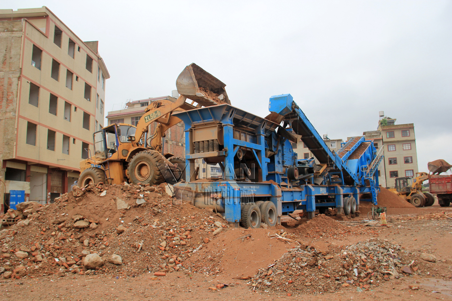construction waste crusher Price