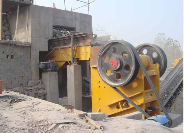 Granite crushing equipment